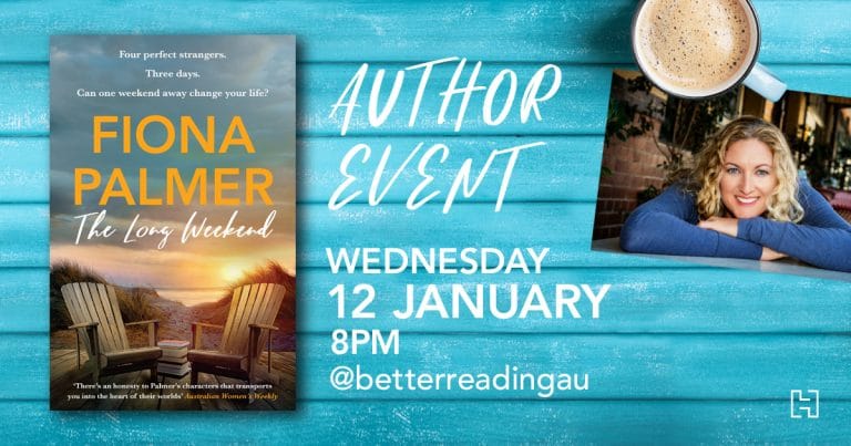 Live Book Event: Fiona Palmer, Author of The Long Weekend