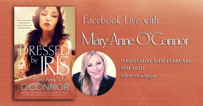 Live Book Event: Mary-Anne O'Connor, Author of Dressed by Iris