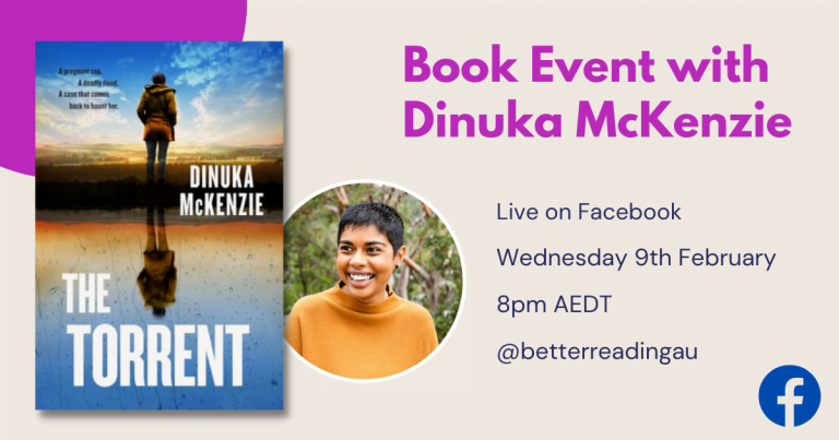 Live Book Event: Dinuka McKenzie, Author of The Torrent