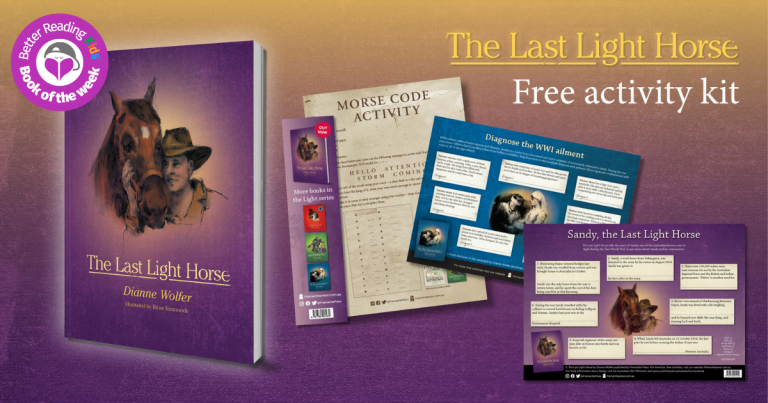 Activity Kit: The Last Light Horse by Dianne Wolfer, illustrated by Brian Simmonds