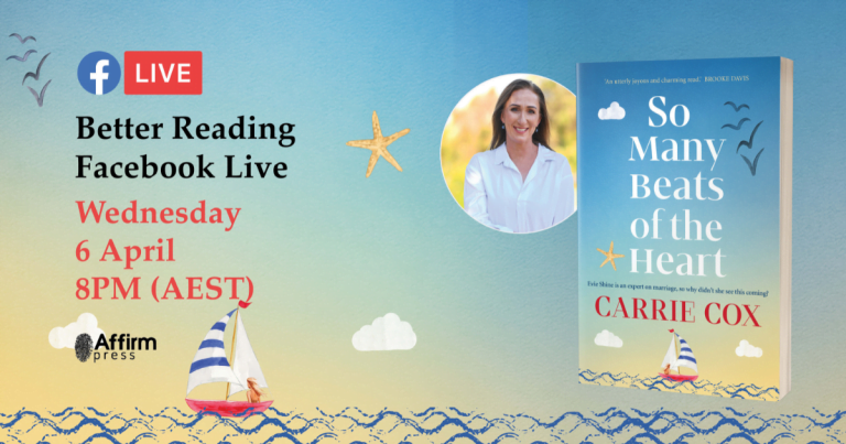 Live Book Event: Carrie Cox, Author of So Many Beats of the Heart