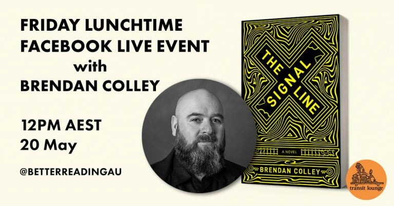 Live Book Event: Brendan Colley, Author of The Signal Line