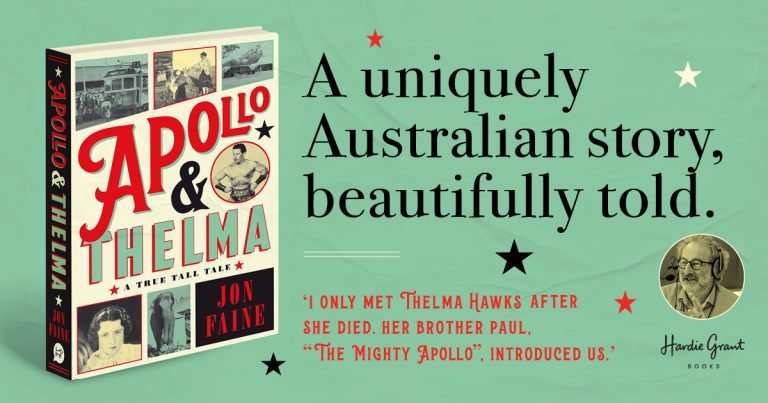 Book Club Preview Verdict: Apollo and Thelma by Jon Faine