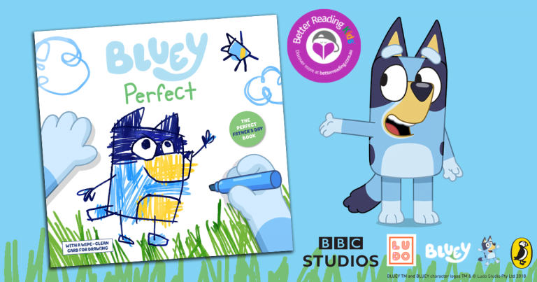 Colouring Activity from Bluey: Perfect