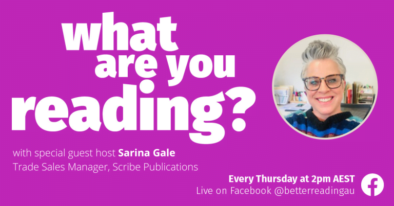What Are You Reading with Special Guest Host Sarina Gale