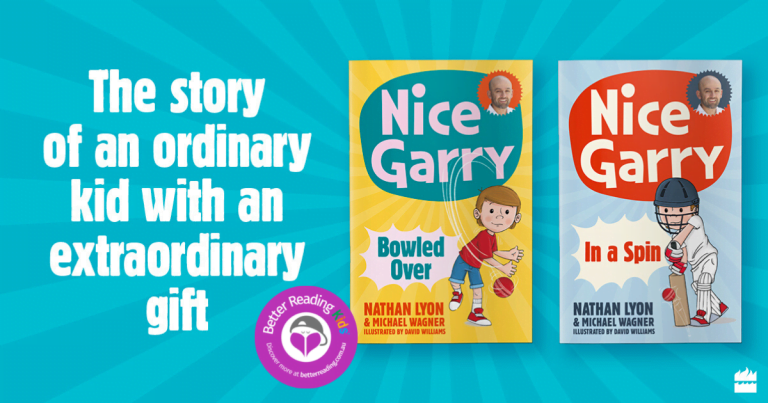 A Spin-tastic Series! Read Our Review of the Nice Garry Series by Nathan Lyon and Michael Wagner, illustrated by David Williams
