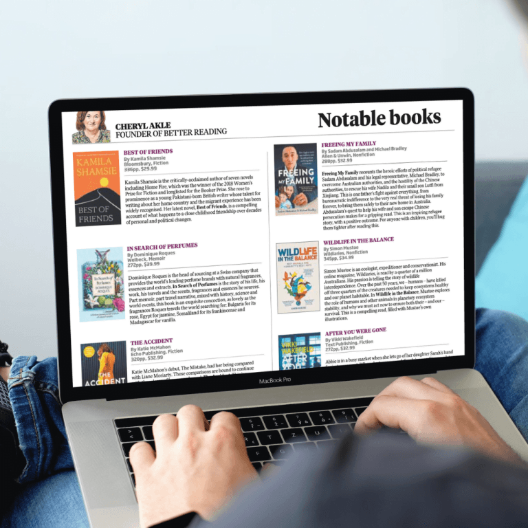 Cheryl Shares Notable Books with The Australian