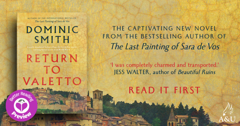 Better Reading Preview: Return to Valetto by Dominic Smith