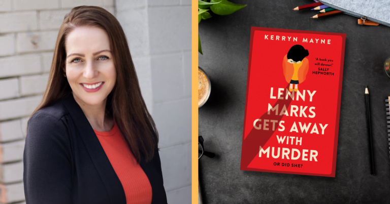 Read Our Q&A from Kerryn Mayne, Author of Lenny Marks Gets Away with Murder