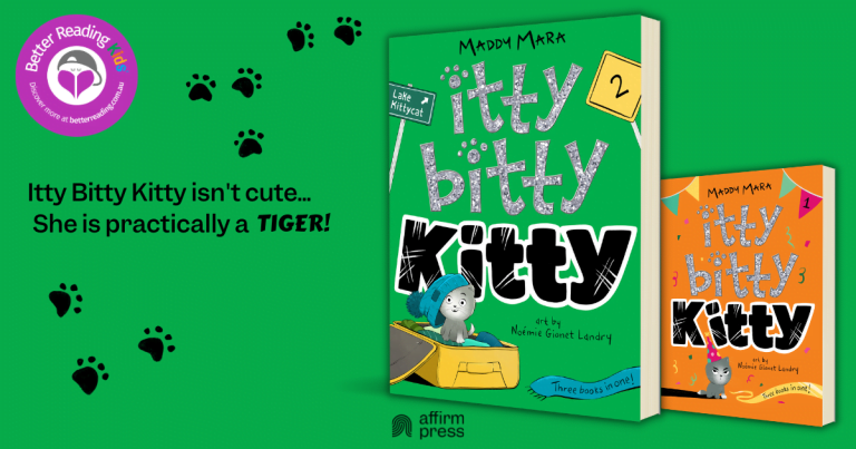 A Very Determined Kitty: Read Our Review of Itty Bitty Kitty #2 by Maddy Mara, Illustrated by Noémie Geonet Landry