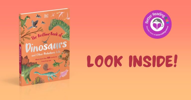 Look Inside: The Bedtime Book of Dinosaurs and Other Prehistoric Life by Dean Lomax