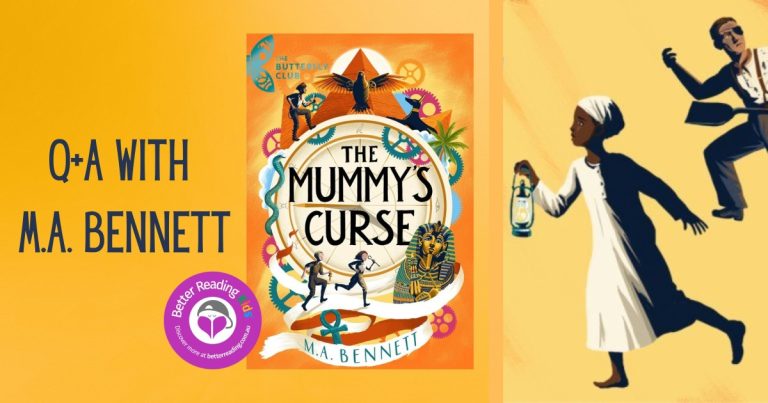 Read Our Q&A with M.A. Bennett, Author of The Mummy's Curse