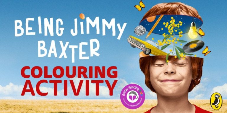Colouring Activity: Being Jimmy Baxter