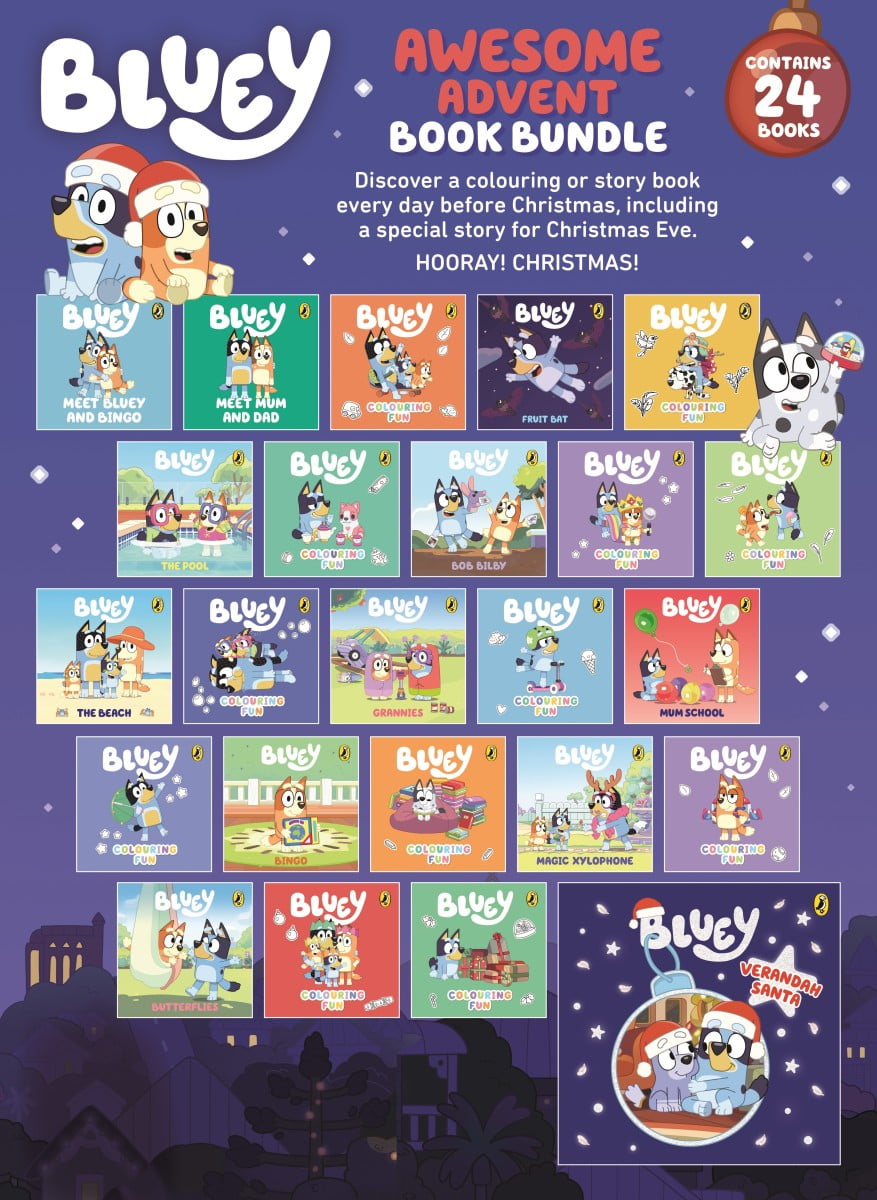Bluey Advent Calendar Book Collection Better Reading