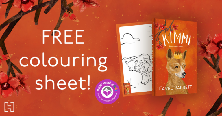 Colouring Activity: Kimmi: Queen of the Dingoes by Favel Parrett