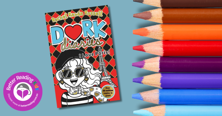 Colouring Activity: Dork Diaries #15: I Love Paris by Rachel Renée Russell