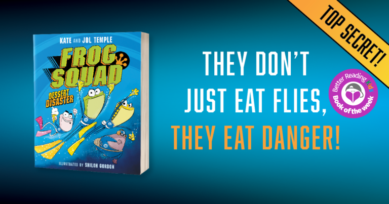 3 Reasons Why You Should Read Frog Squad #1: Dessert Disaster by Kate and Jol Temple, Illustrated by Shiloh Gordon