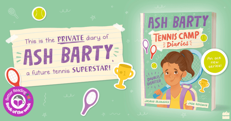 3 Reasons Why You Should Read Tennis Camp Diaries #1: Doubles Disaster by Ash Barty and Jasmin McGaughey, illustrated by Jade Goodwin