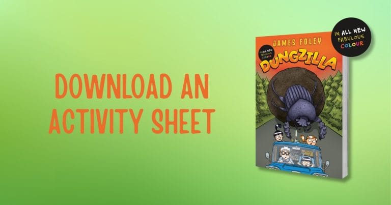 Activity Sheet: Dungzilla by James Foley