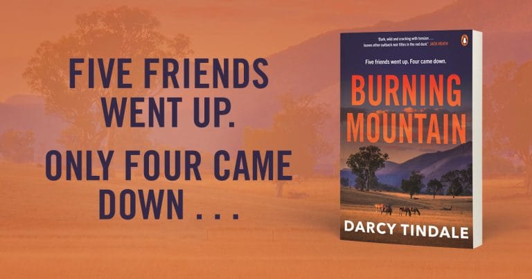 Q&A: Darcy Tindale, Author of Burning Mountain
