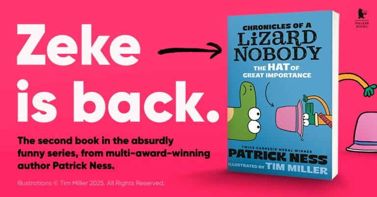 Discover The Chronicles of a Lizard Nobody Series by Patrick Ness, illustrated by Tim Miller
