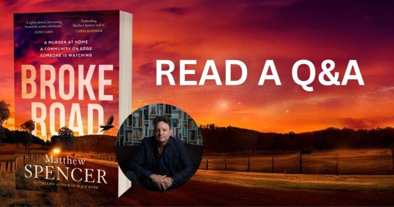 Q&A: Matthew Spencer, Author of Broke Road