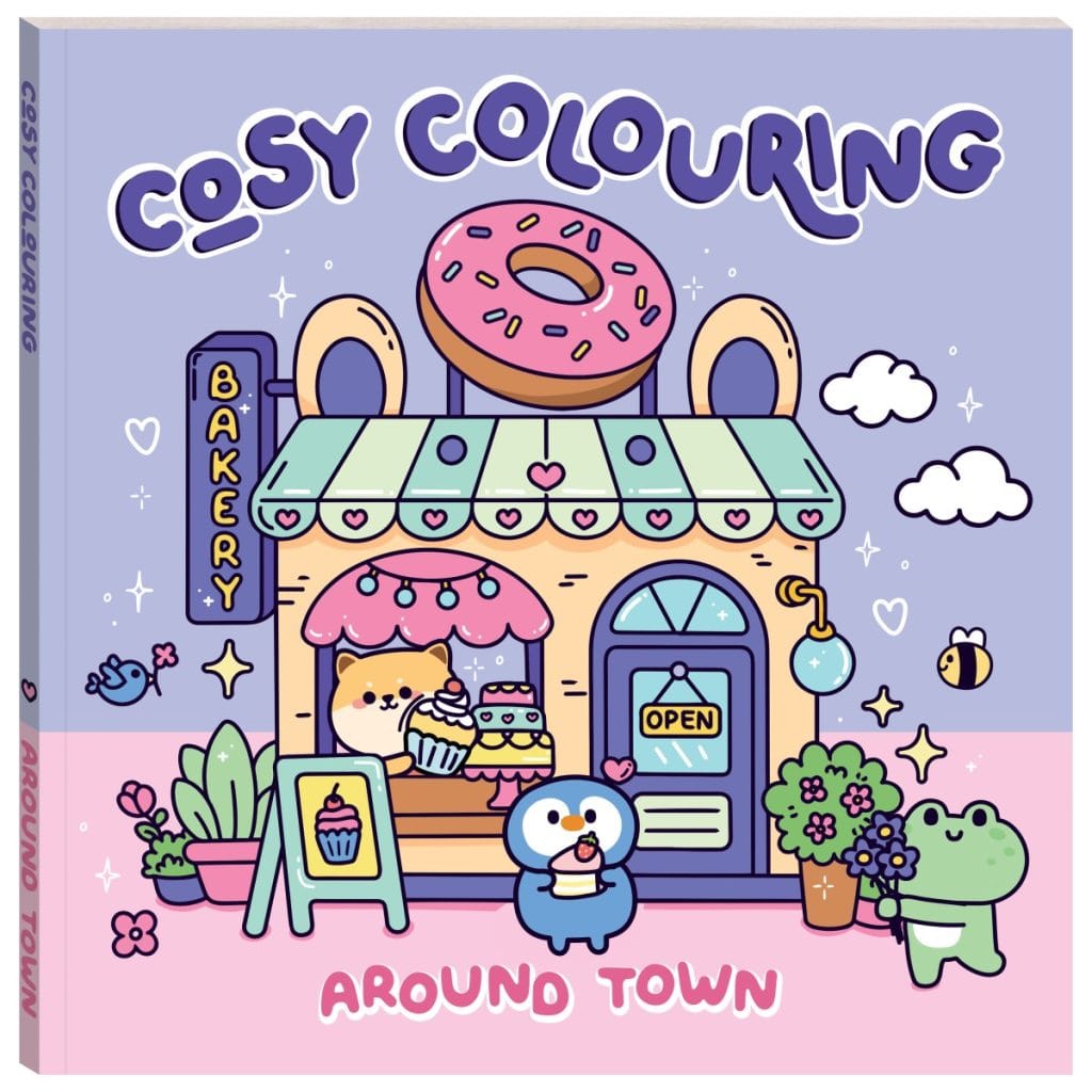 Art Maker Cosy Colouring Around the Town