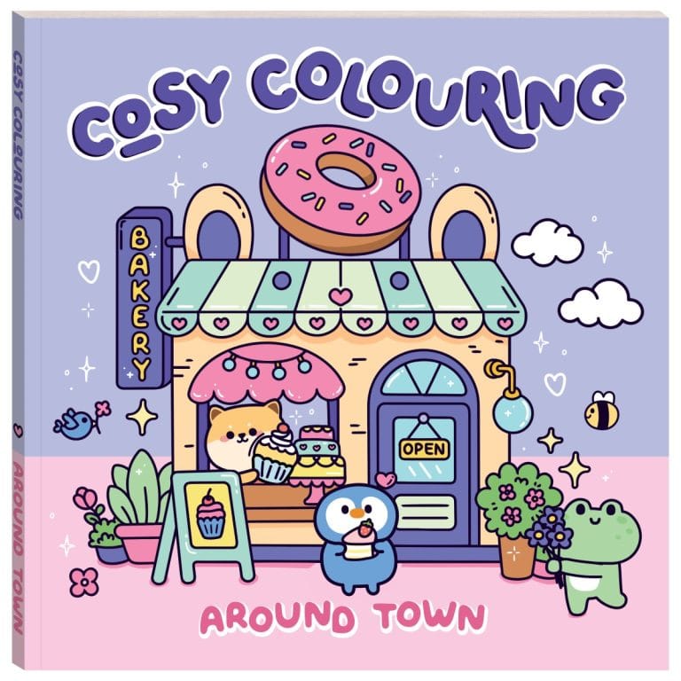 Art Maker Cosy Colouring Around the Town