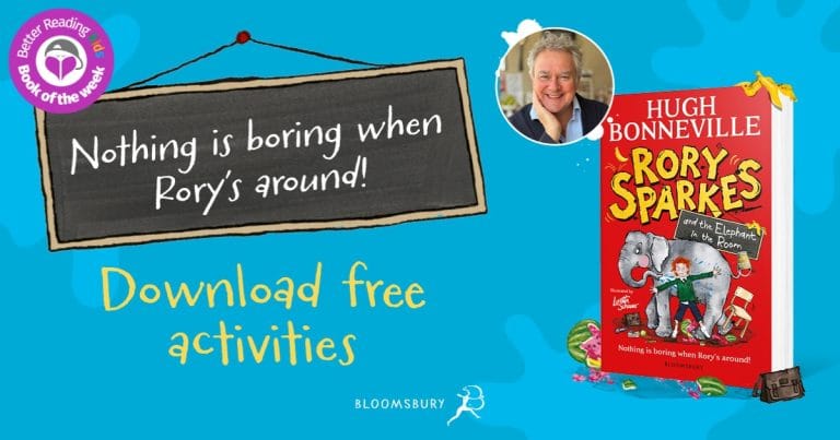 Activity Sheets: Rory Sparkes and the Elephant in the Room by Hugh Bonneville