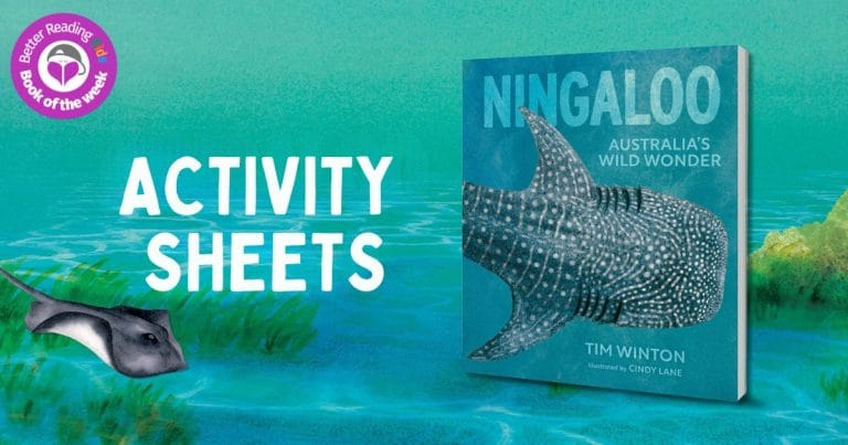 Activity Sheets: Ningaloo by Tim Winton, Illustrated by Cindy Lane