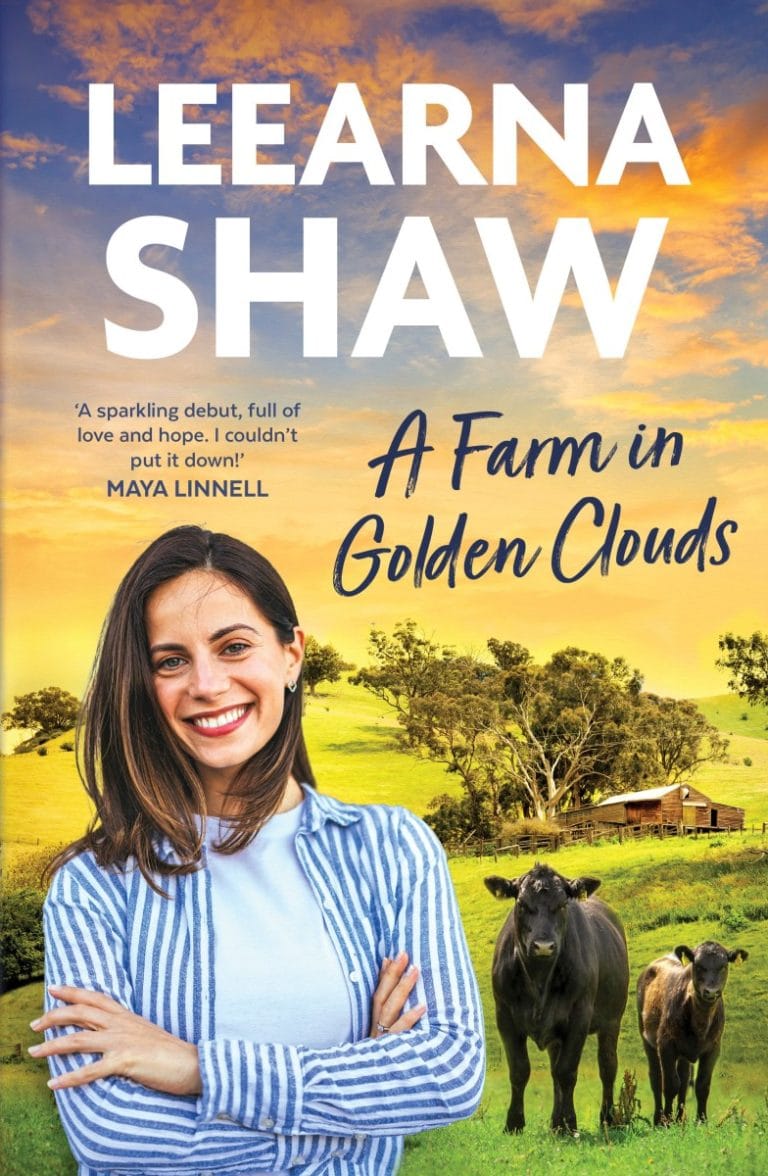 A Farm in Golden Clouds